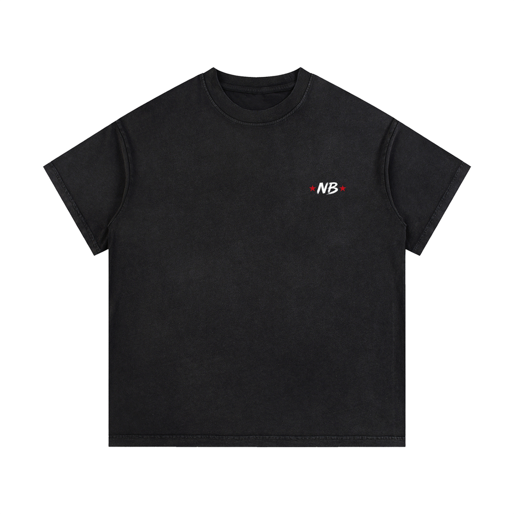 JUST FOR FUN - Vintage Wash Cotton T-Shirt